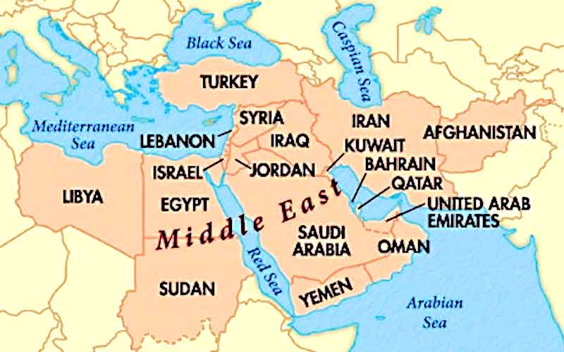 timur tengah middle east