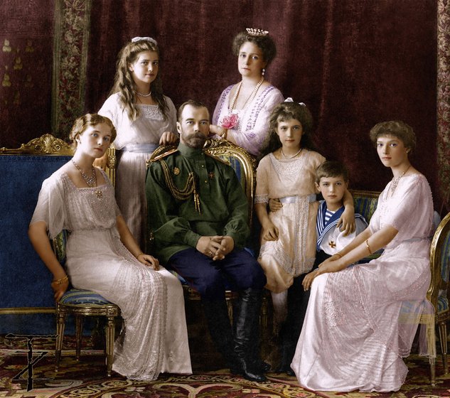 tsar nicholas ii dan keluarga