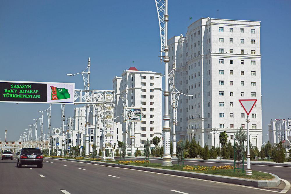 turkmenistan bandar batu marmar putih