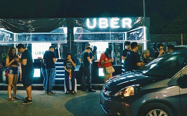 uber startup kecil kepada syarikat gergasi