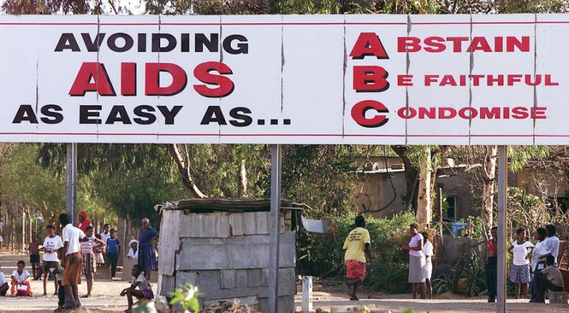 usaha mengurangkan wabak aids di bostwana