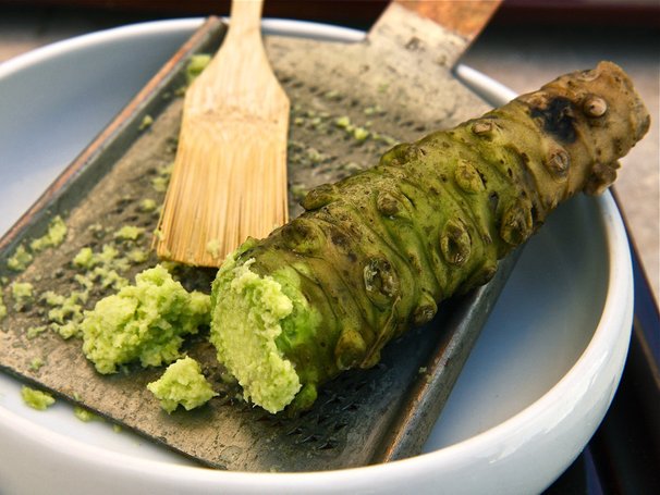 wasabi original hanya dapat bertahan 15 minit selepas diparut