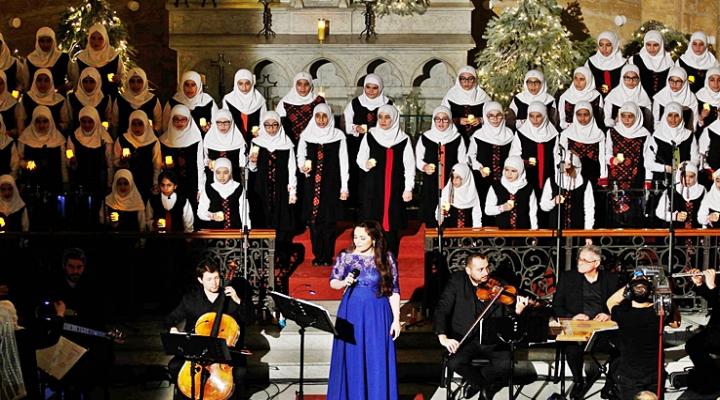 yayasan imam sadr lebanon menyanyi di gereja