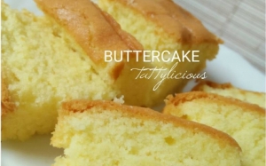 Resepi Kek Mentega (Butter Cake) Moist dan Harum