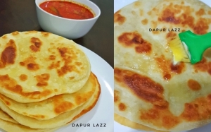Resepi Roti Paratha Homemade Mudah dan Rangup