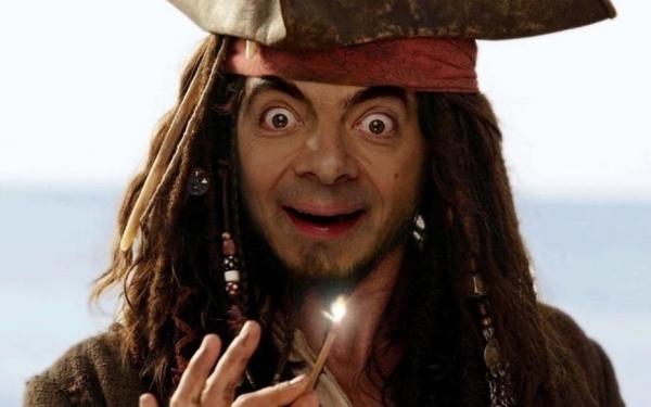 6 Gambar  Lucu Mr Bean Dalam Pelbagai Watak Popular Iluminasi