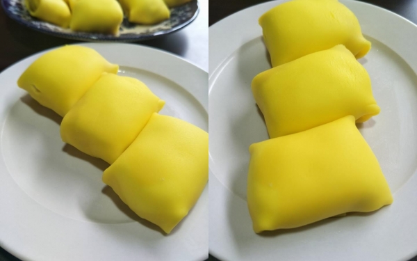 Resepi Durian Crepe Yang Mudah - Coloring P