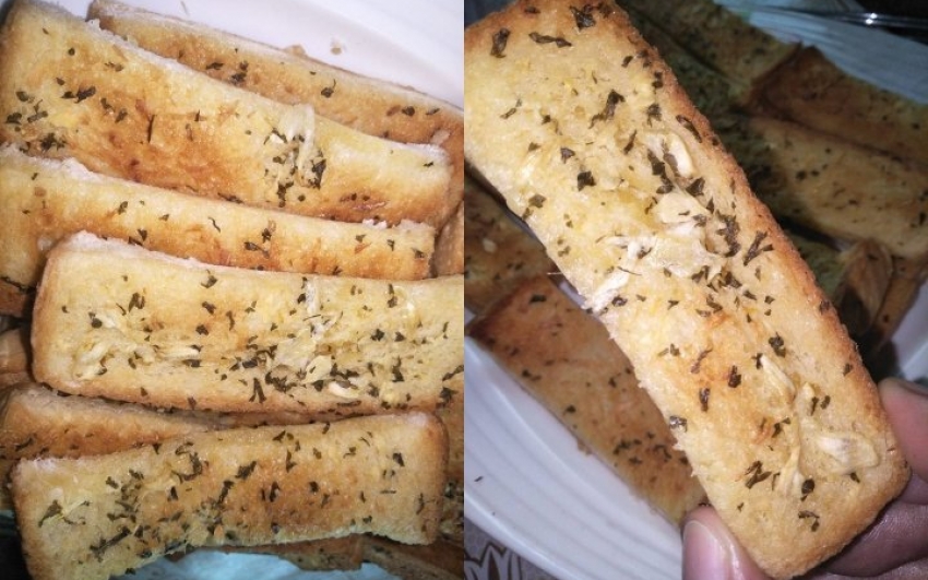 cara buat garlic bread