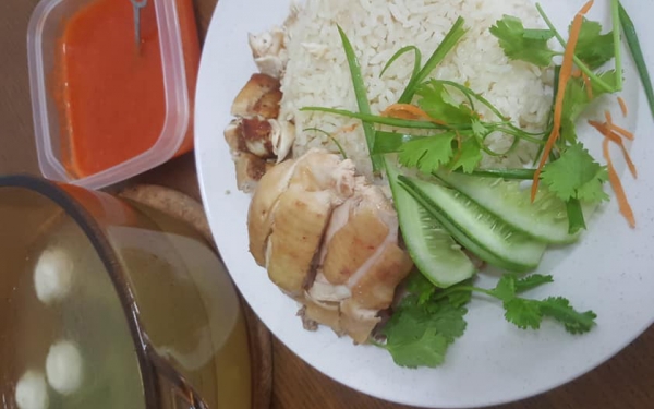 Resepi Nasi Ayam Melayu - Pewarna c
