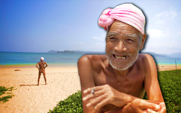 82 tahun masafumi nagasaki tinggal di pulau