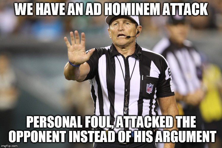 ad hominem attack