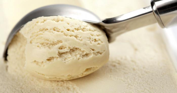 aiskrim vanilla melegakan sakit tekak