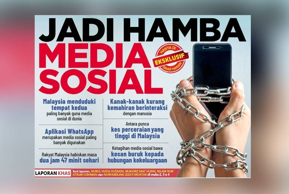 aktif media sosial rakyat malaysia