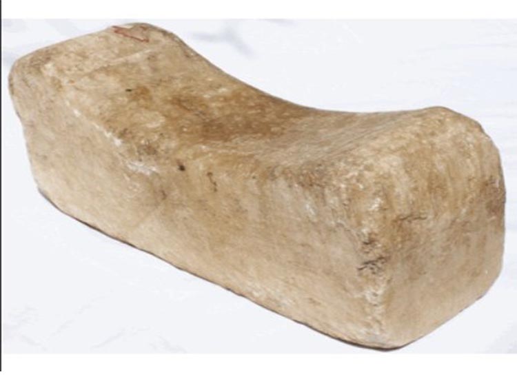ancient stone pillow