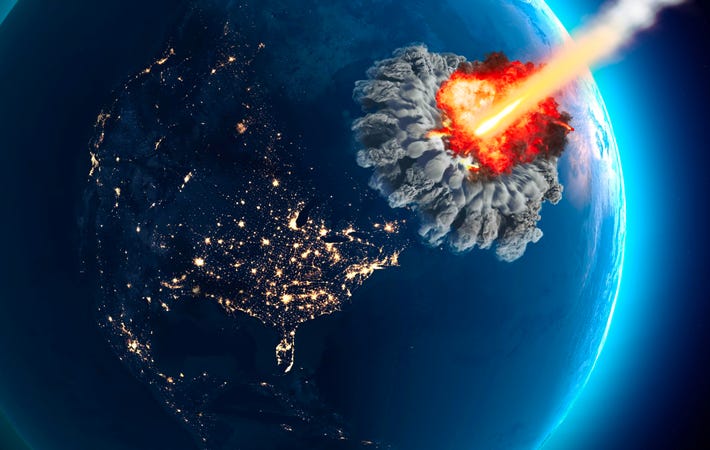asteroid langgar bumi