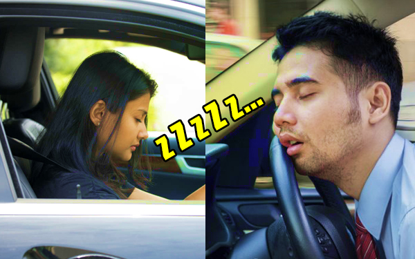 bahaya gejala micro sleep tertidur ketika memandu