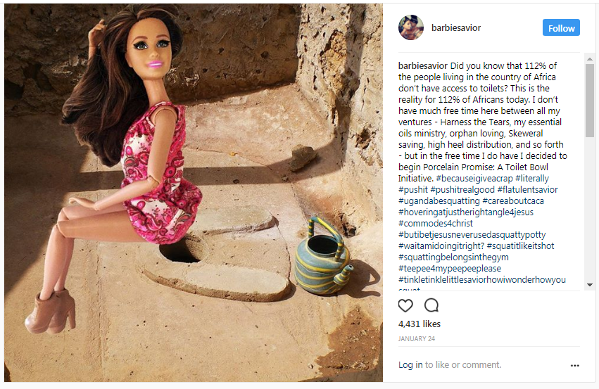barbie savior pantang larang selfie bersama orang susah negara mundur 2