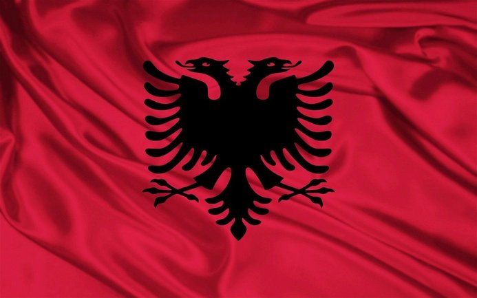 bendera albania