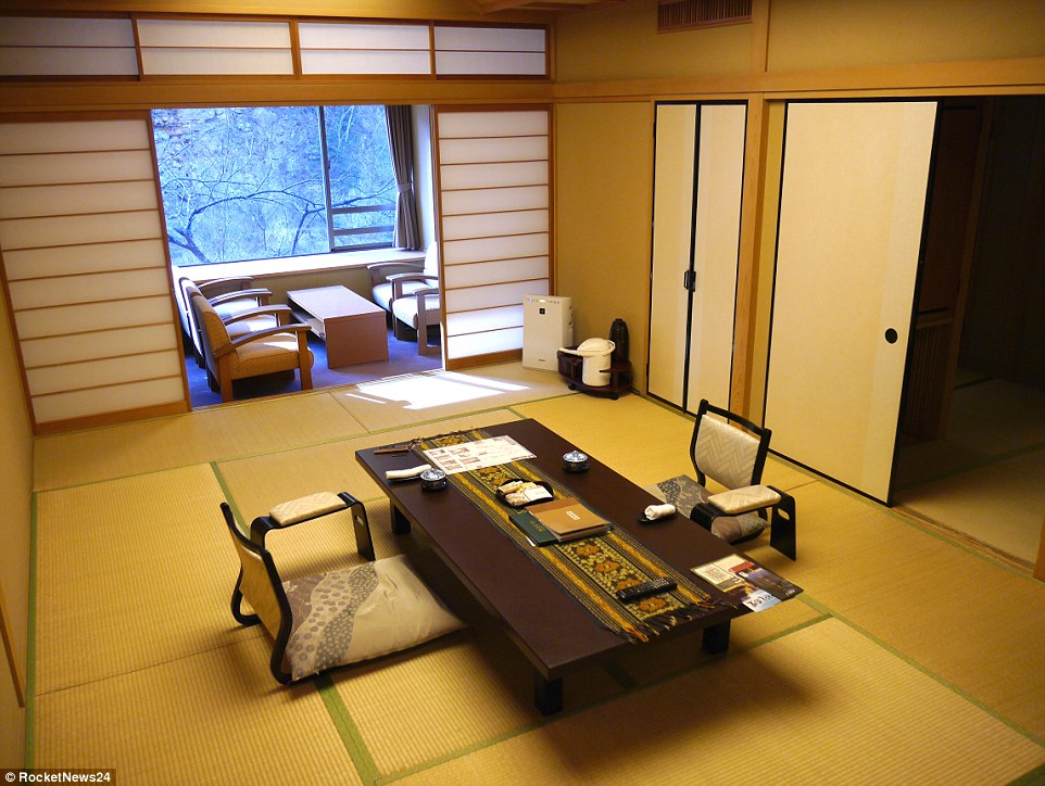 bilik hotel nishiyama