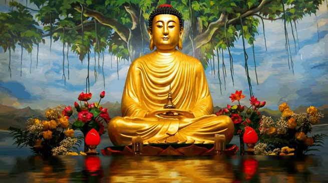 buddha patung agama tua