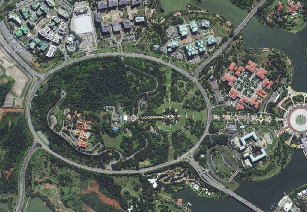 bulatan jalan raya paling besar di dunia terletak di putrajaya 309