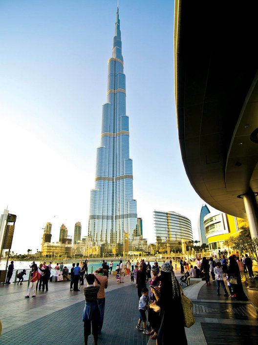 burj khalifa binaan paling tinggi oleh manusia