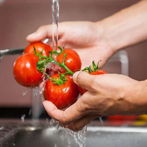 cara cuci makanan sayuran buahan