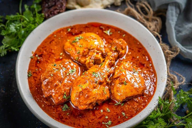 chicken vindaloo masakan india