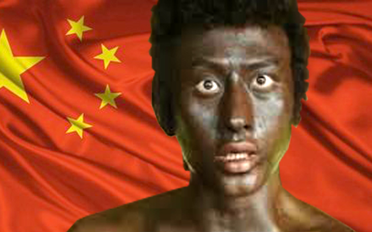 china rasis dengan afrika masalah