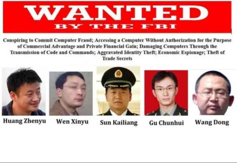 china unit 61398 wanted fbi