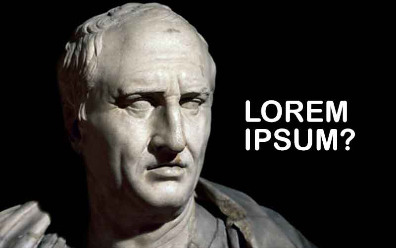 cicero sejarah lorem ipsum