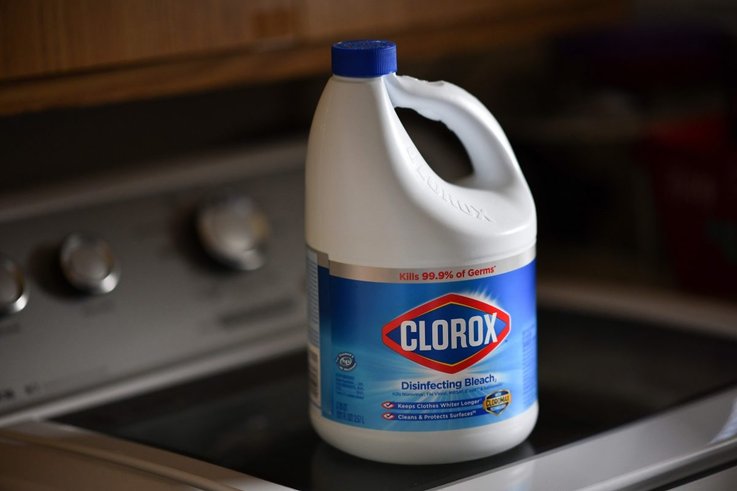 clorox basmi kuman trump