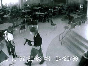 columbine shooting security camera