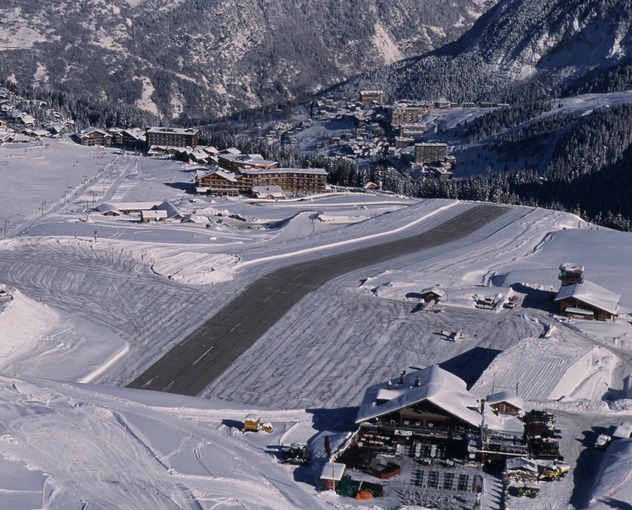 courchevel airport france
