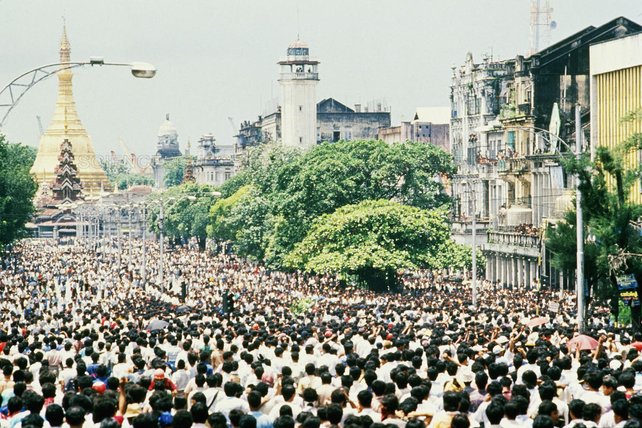 demonstrasi burma 1988