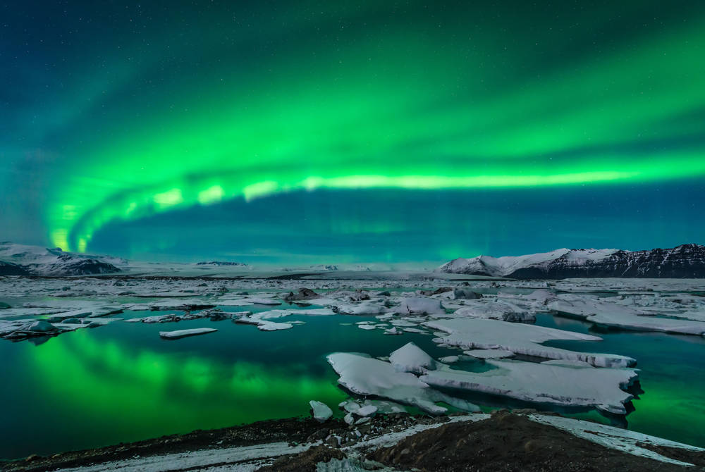fenomena aurora di iceland