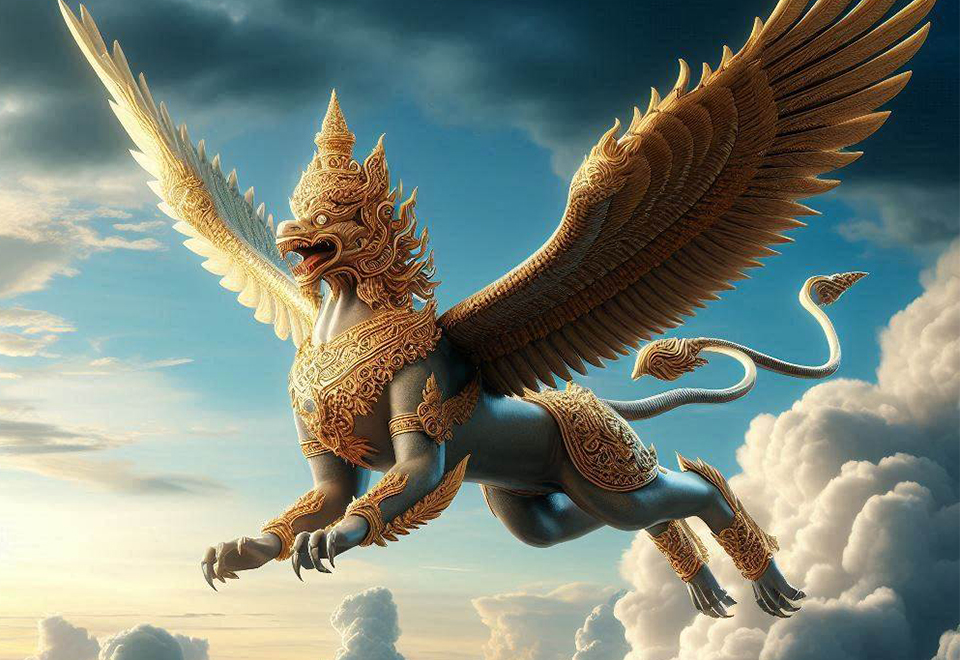 garuda makhluk mitologi asia tenggara