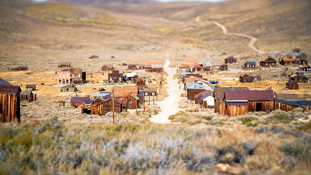 ghost town bodie california as