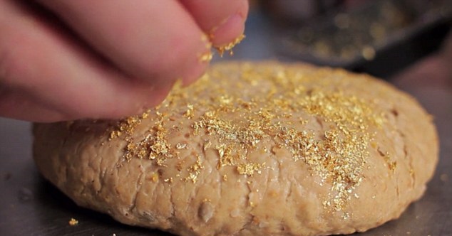 gold leaf bread roti paling mahal di dunia