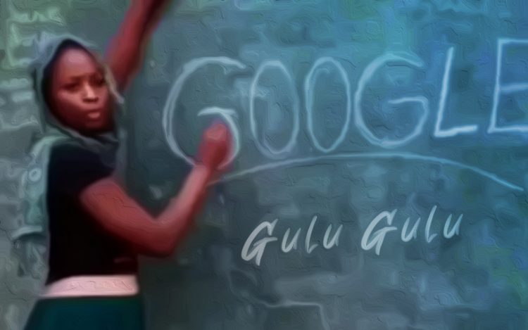 google spelling on chalkboard greenboard asal usul nama google