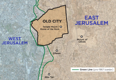 green line pembahagi jerusalem