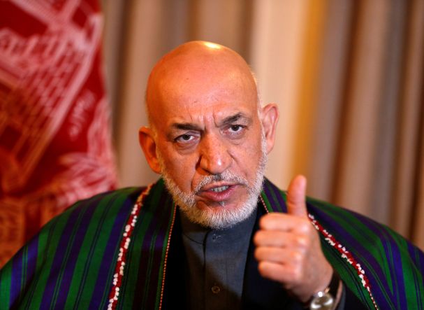 hamid karzai bekas presiden afghanistan