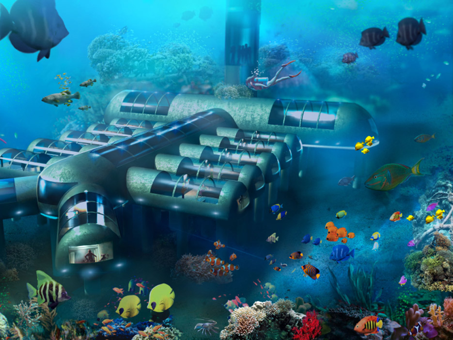 hotel bawah laut