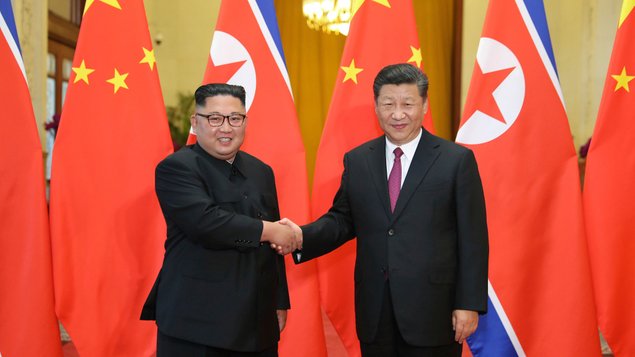 hubungan korea utara dan china