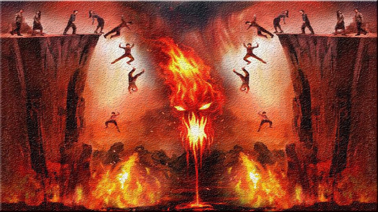 ilustrasi neraka