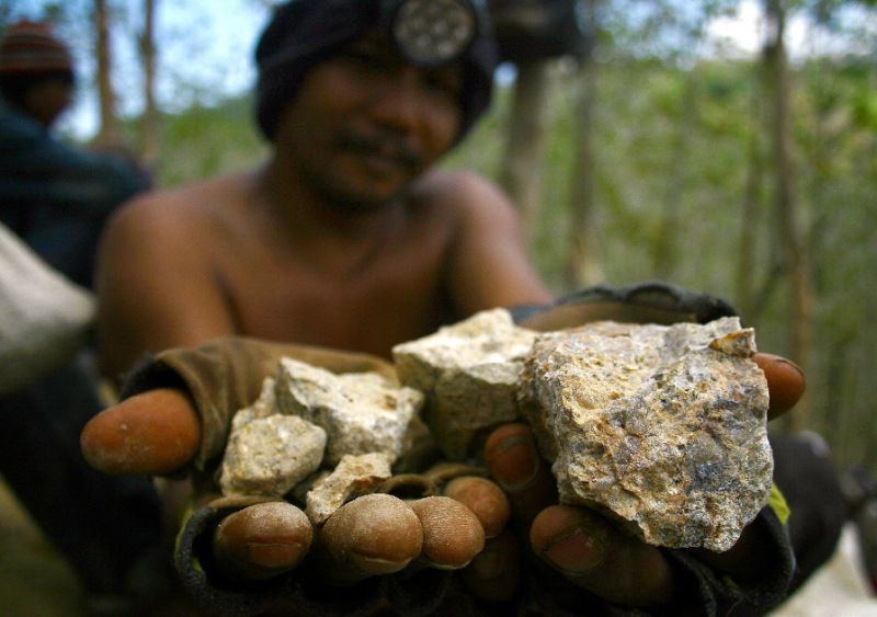 indonesia pengeluar emas kesembilan terbesar di dunia