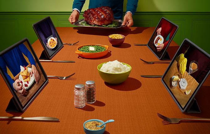 jamuan makan raya secara maya