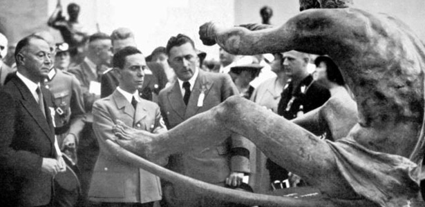 joseph goebbels olimpik 1932