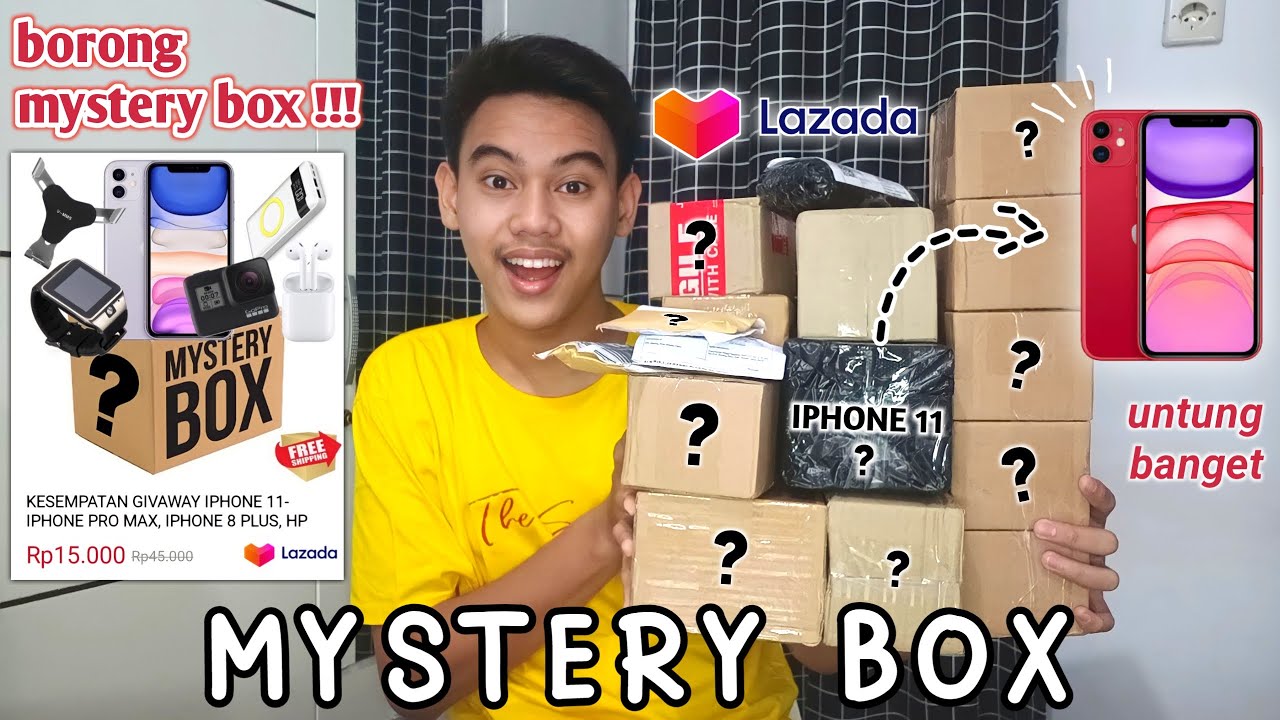 jualan mystery box semakin popular