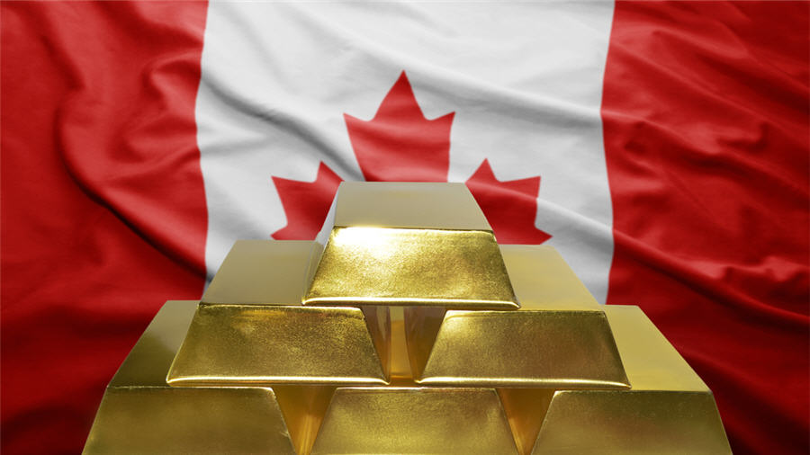 kanada pengeluar emas ketujuh terbesar di dunia